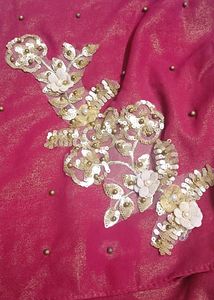 Party Wear Hijab... Dupatta...