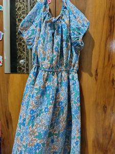 Floral Off-Shoulder Dress