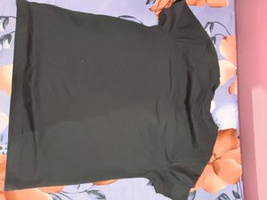 Black V-Neck T-Shirt