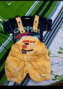Baby Dungree Set