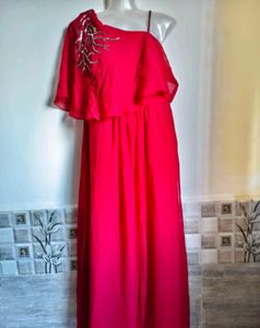 Defective Red Gown