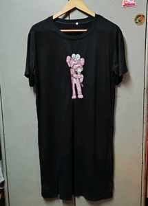 Kaws Graphic Tee Dress
