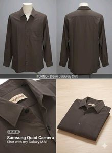 Stylish Brown Casual Shirt for Men