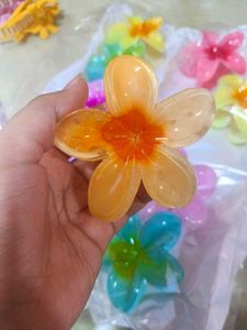 Cute Flower Hair Claw Clip (Set Of 5)