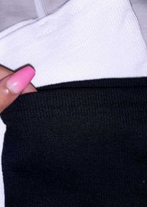 Pack of two White Cami and Black Tube Top