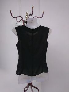 Black Lace Tank Top