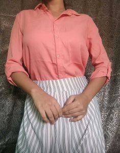 Shirt Style Dress Cum Top