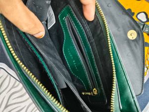 Allen solly  Green Crossbody Bag