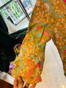 Floral Print Kurta