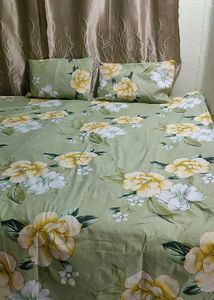 Bedsheet With Free Socks 🧦😉