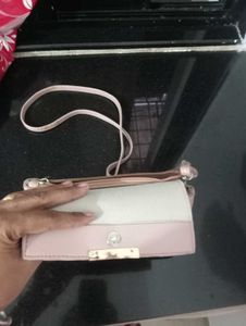 Forever Young Pink Fringe Crossbody Bag