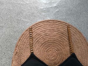 Black Bralette with Chain Straps