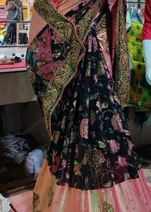 Floral Embellished Saree