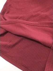 Crop Top Maroon