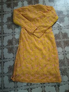 Yellow Kurta