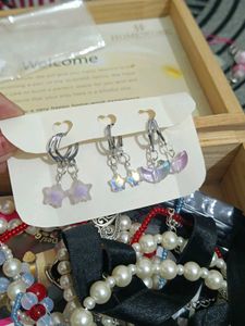 Cute Celestial Earring Set