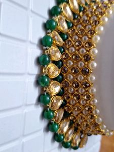 Jewelry Set - Necklace, Earrings, Tikka