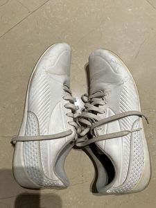 Puma white shoes