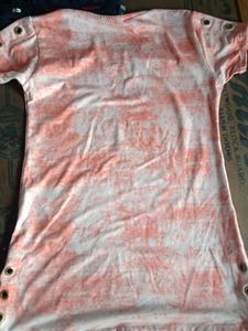 Peach Coloured Fitted Top