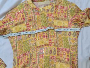 Best 2 Piece Suit For Haldi Function.