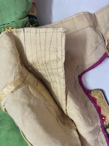 Elegant Green Embroidered Saree