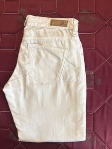 Vero Moda White Distressed Jeans