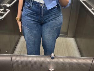 Flared jeans