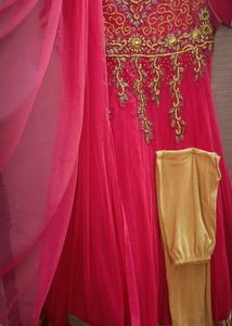 Anarkali dress👗pant&amp;chunni