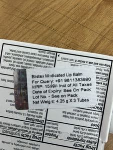 Blistex Medicated Lip Balm (Imported) - 2 Pack