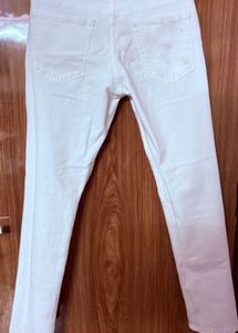 Highlander White Denim Jeans