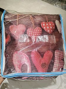 5 Cushions With Covers
