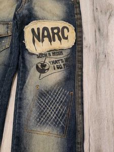 Ma2025 Hello pick baggy jeans waist 26 inches