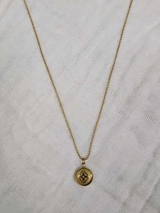 Golden Anti Tarnish Chain Pendent Only @150