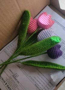 Tulip Crochet Flowers