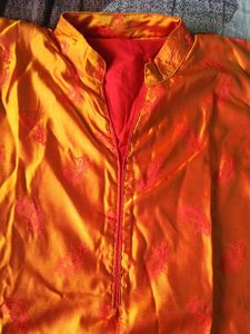 Elegant Orange Kurta