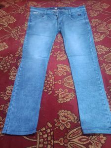 Unused Light Blue Denim Jeans
