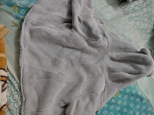 Cute Bear Hoodie Jacket woollen