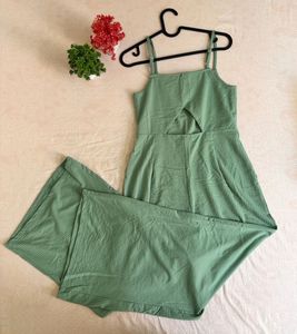 ✨Sage Green Westside Wide-Leg Jumpsuit in size S ✨