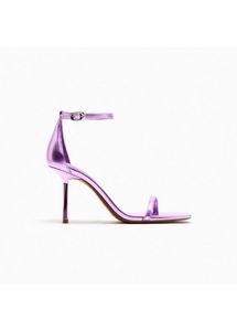 Zara Limited Edition Faux Leather Heels