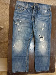 Blue Ripped Jeans