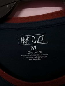 NAP CHIEF Navy Blue Tshirt