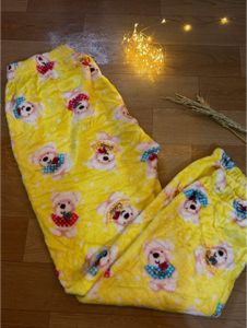 Cute Bear Print Lounge Pants