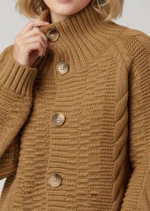 Cozy Knit Button-Up Cardigan
