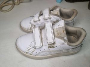 Puma White Sneakers Kids