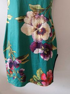 Green Floral Cheongsam from Singapore