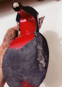 Black Heels with Straps ( 3-5 inches heel