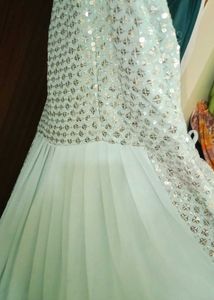 Hardly Used .. Imported Anarkali With Plazzo , Dup
