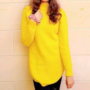 Yellow Knit Sweater