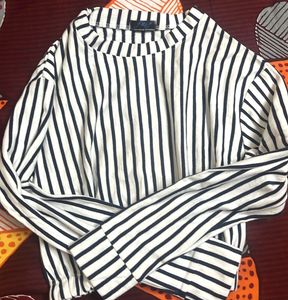 Striped Long Sleeve Top