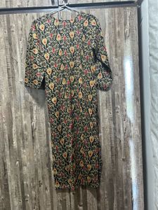Black Printed Suit